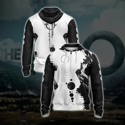 The 100 May We Meet Again In Peace May You Leave The Shore Unisex 3D T-shirt Zip Hoodie