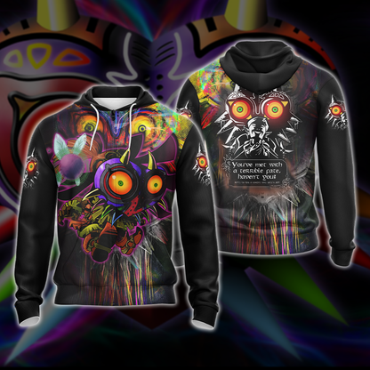 The Legend Of Zelda Majora's Mask Unisex 3D T-shirt Zip Hoodie Zip Hoodie