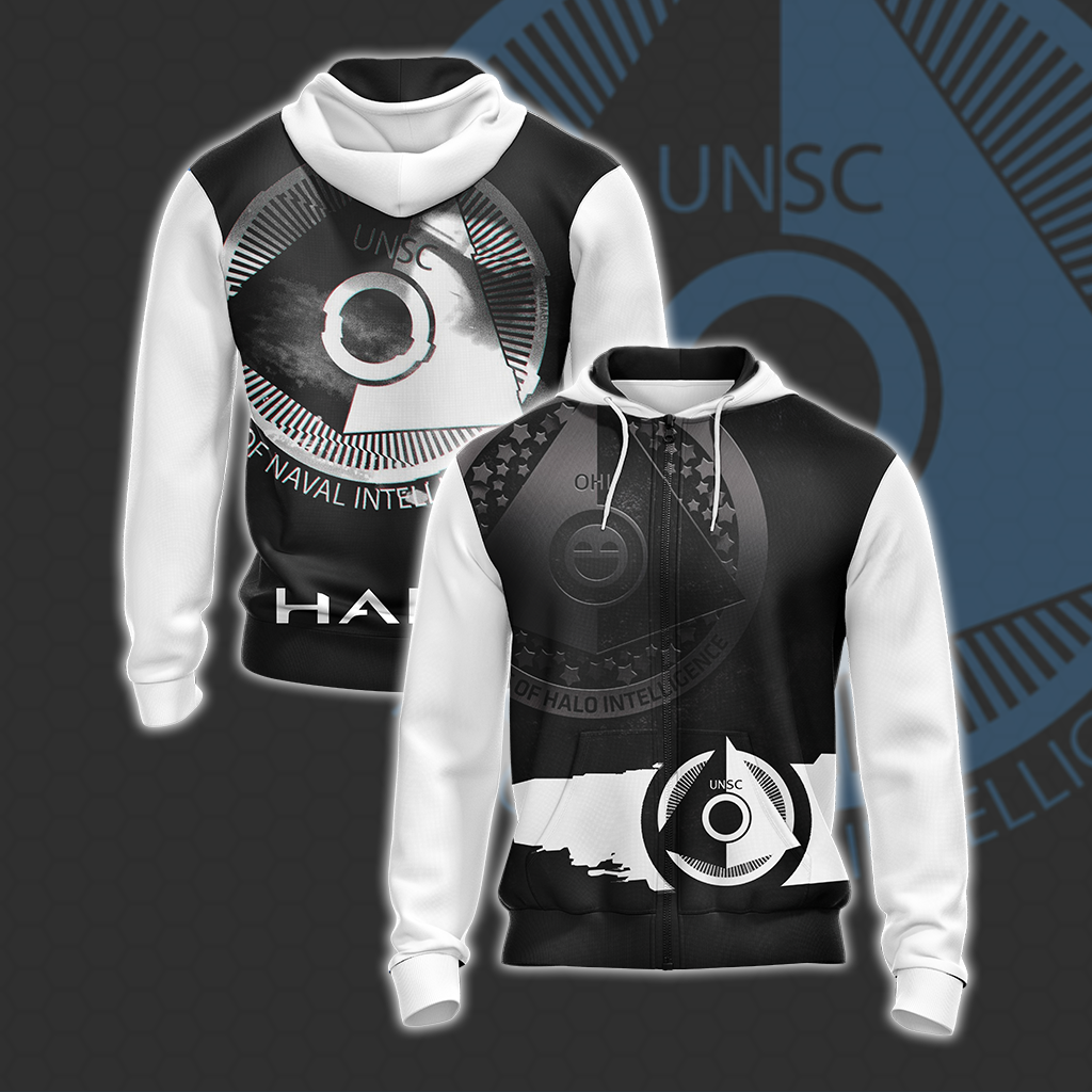 Halo - ONI Unisex 3D T-shirt Zip Hoodie