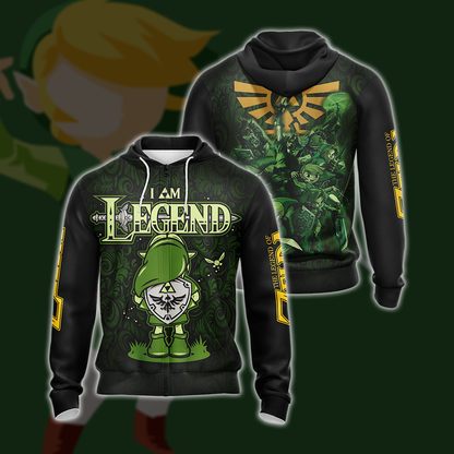 The Legend of Zelda New Style Unisex 3D T-shirt Zip Hoodie