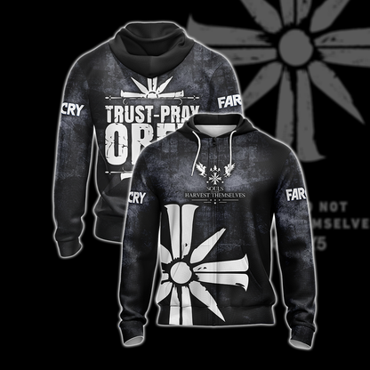 Far Cry 5 New Unisex 3D T-shirt Zip Hoodie