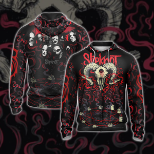 Slipknot Unisex 3D T-shirt Zip Hoodie XS 