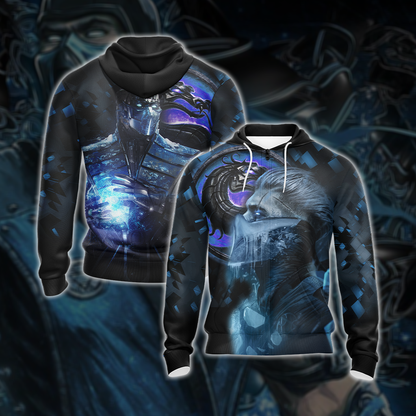 Mortal Kombat Subzero Version 2020 Unisex 3D T-shirt Zip Hoodie