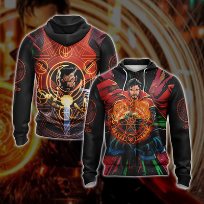 Doctor Strange New Style Unisex 3D T-shirt Zip Hoodie