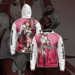 Fire Emblem Awakening Cordelia New Version Unisex 3D T-shirt Zip Hoodie XS 