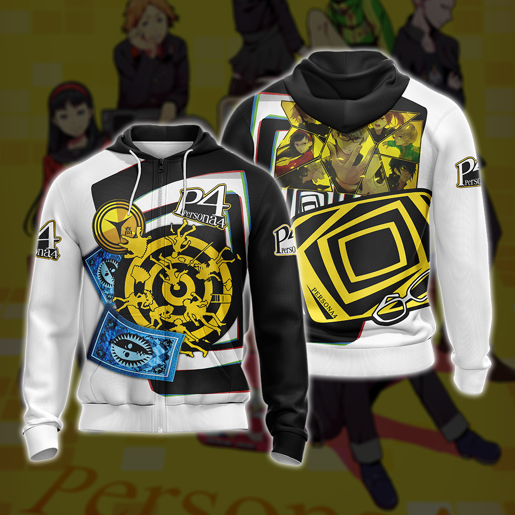 Persona 4 Symbols Unisex 3D T-shirt Zip Hoodie Pullover Hoodie Zip Hoodie