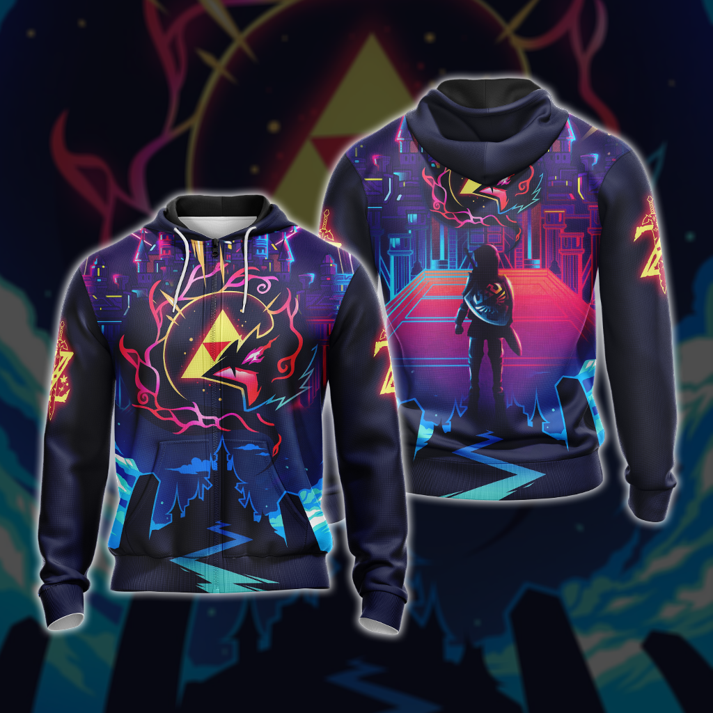 The Legend Of Zelda Unisex 3D T-shirt Zip Hoodie Pullover Hoodie Zip Hoodie