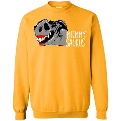 Mommy Saurus T-shirt Gold