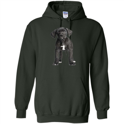Great Dane Puppy T-shirt Forest Green