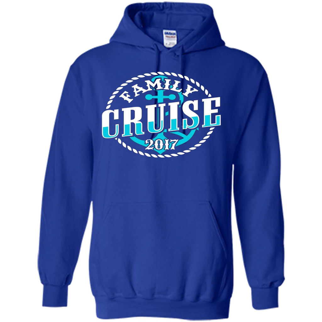 Family Cruise 2017 T-shirt Summer Vacation T-shirt Royal