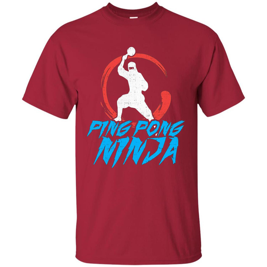 Ping Pong Ninja T-Shirt Cardinal