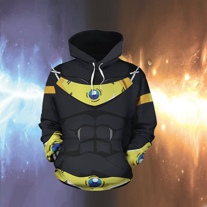 Dragon Ball Z Broly Cosplay 3D Hoodie