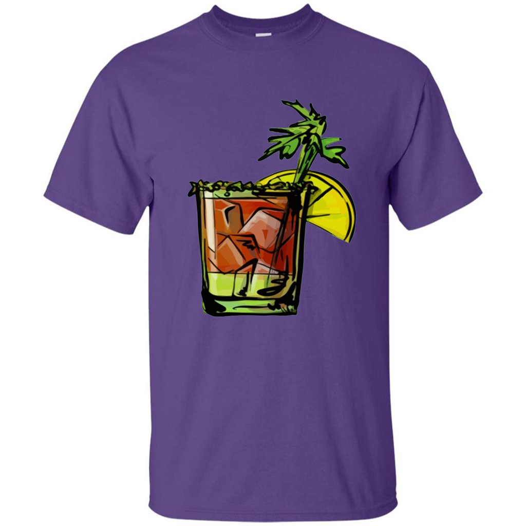 Bloody Mary T-shirt Cocktail Purple