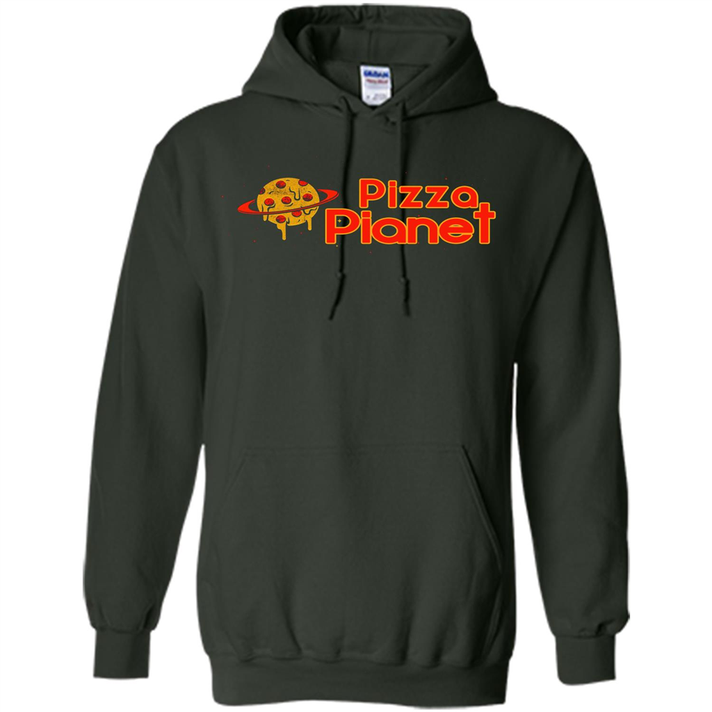 Pizza Lover T-shirt Pizza Pianet Forest Green