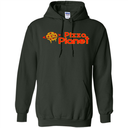 Pizza Lover T-shirt Pizza Pianet Forest Green