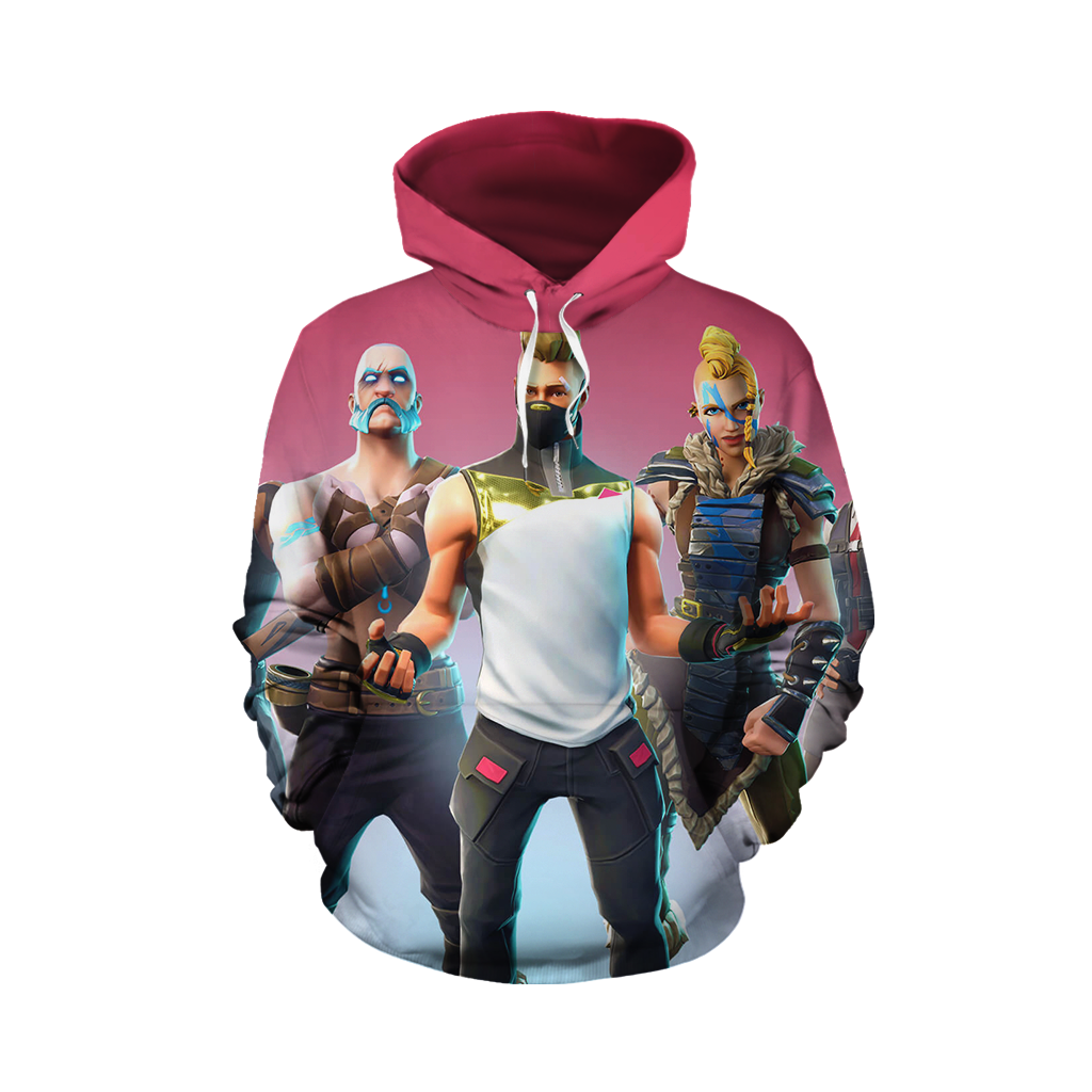 Fortnite Battle Pass Season 5 3D Hoodie