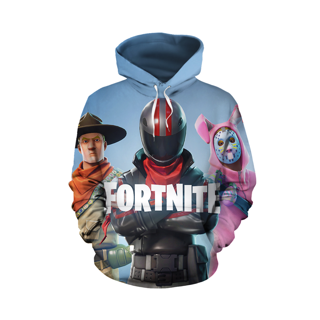 Fortnite Battle Pass Season 6 3D Hoodie