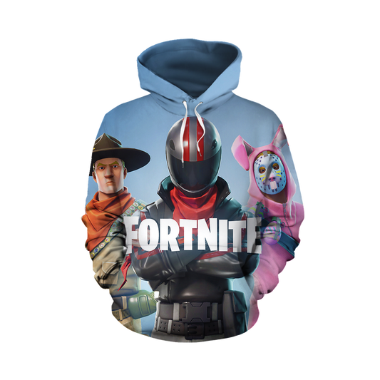 Fortnite Battle Pass Season 6 3D Hoodie