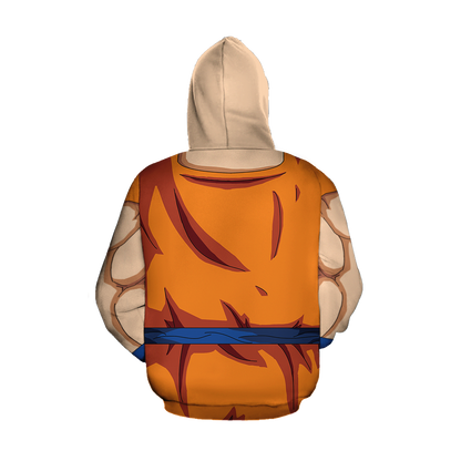 Dragon Ball Z Son Goku Cosplay 3D Hoodie
