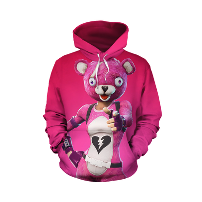 Fortnite Cuddle Team Leader 3D Hoodie