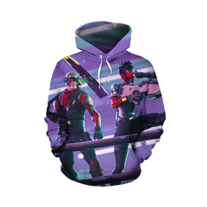 Fortnite Battle Royale Bolt-Action Sniper Rifle 3D Hoodie