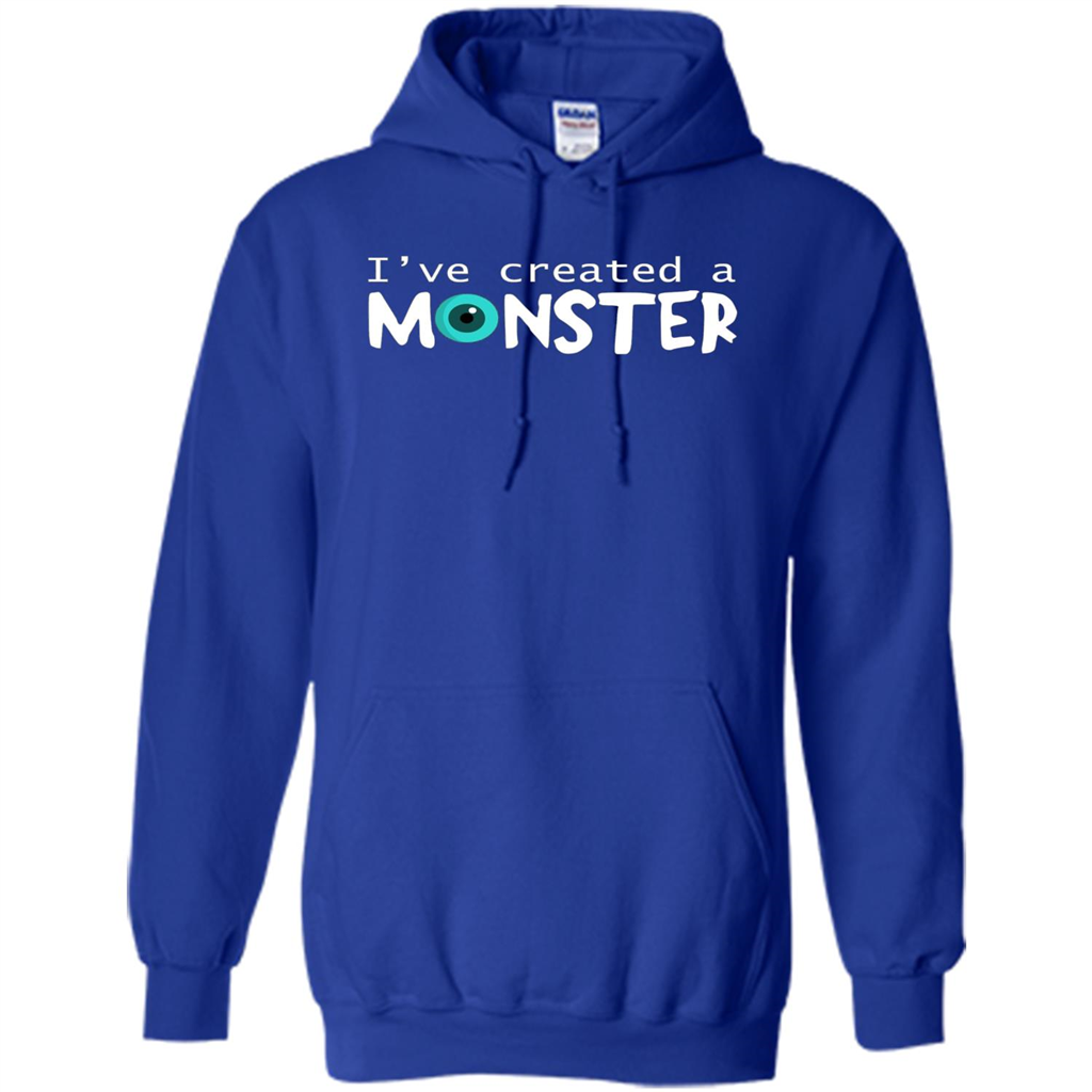 Daddy Son Matching T-shirt I Created A Monster Royal