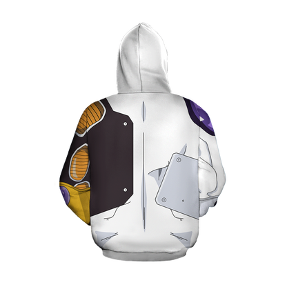 Dragon Ball Z Armor Frieza Cosplay 3D Hoodie
