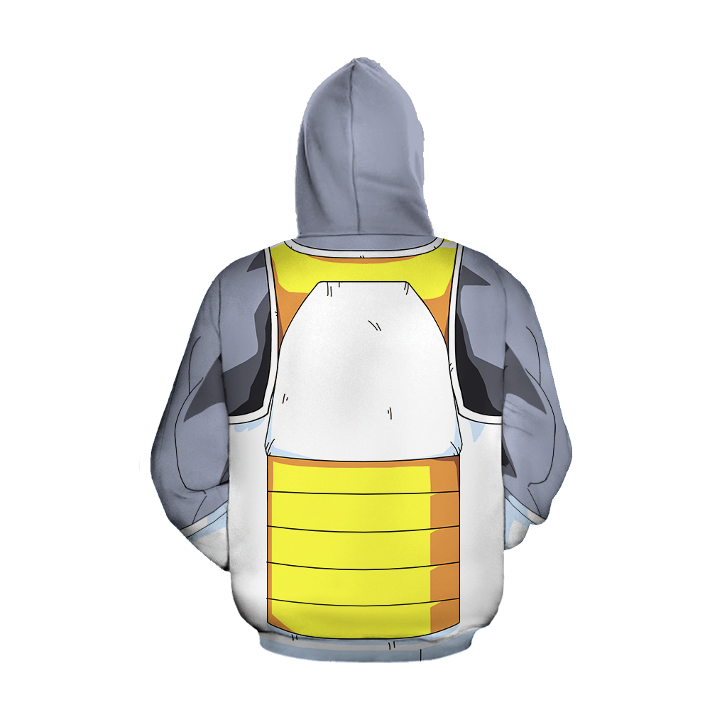 Dragon Ball Z Yellow Vegeta Cosplay 3D Hoodie