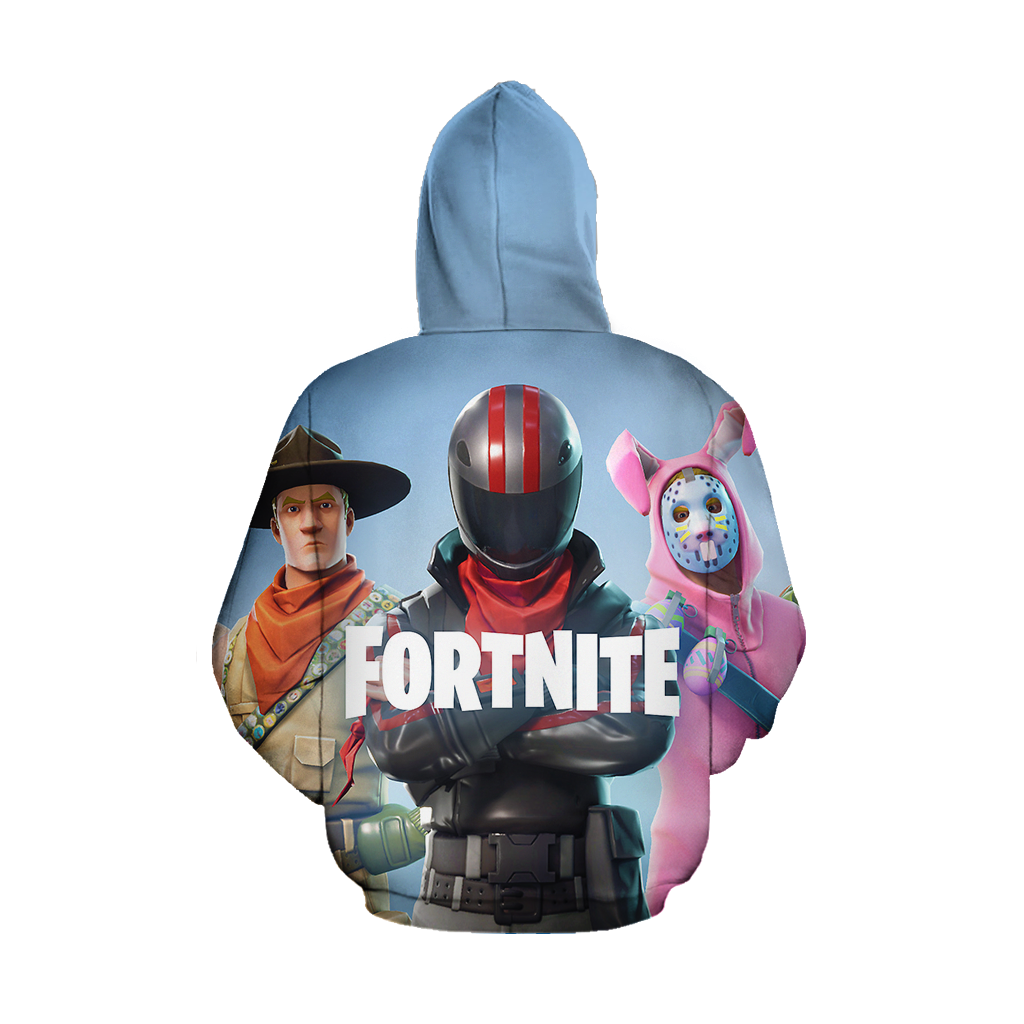 Fortnite Battle Pass Season 6 3D Hoodie