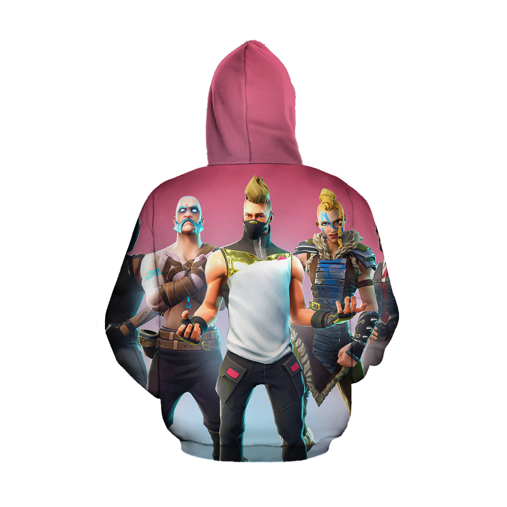 Fortnite Battle Pass Season 5 3D Hoodie