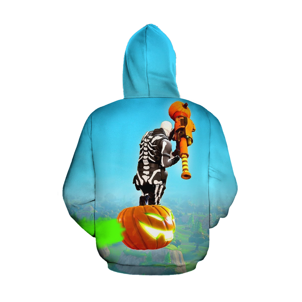 Fortnite Skull Trooper 3D Hoodie