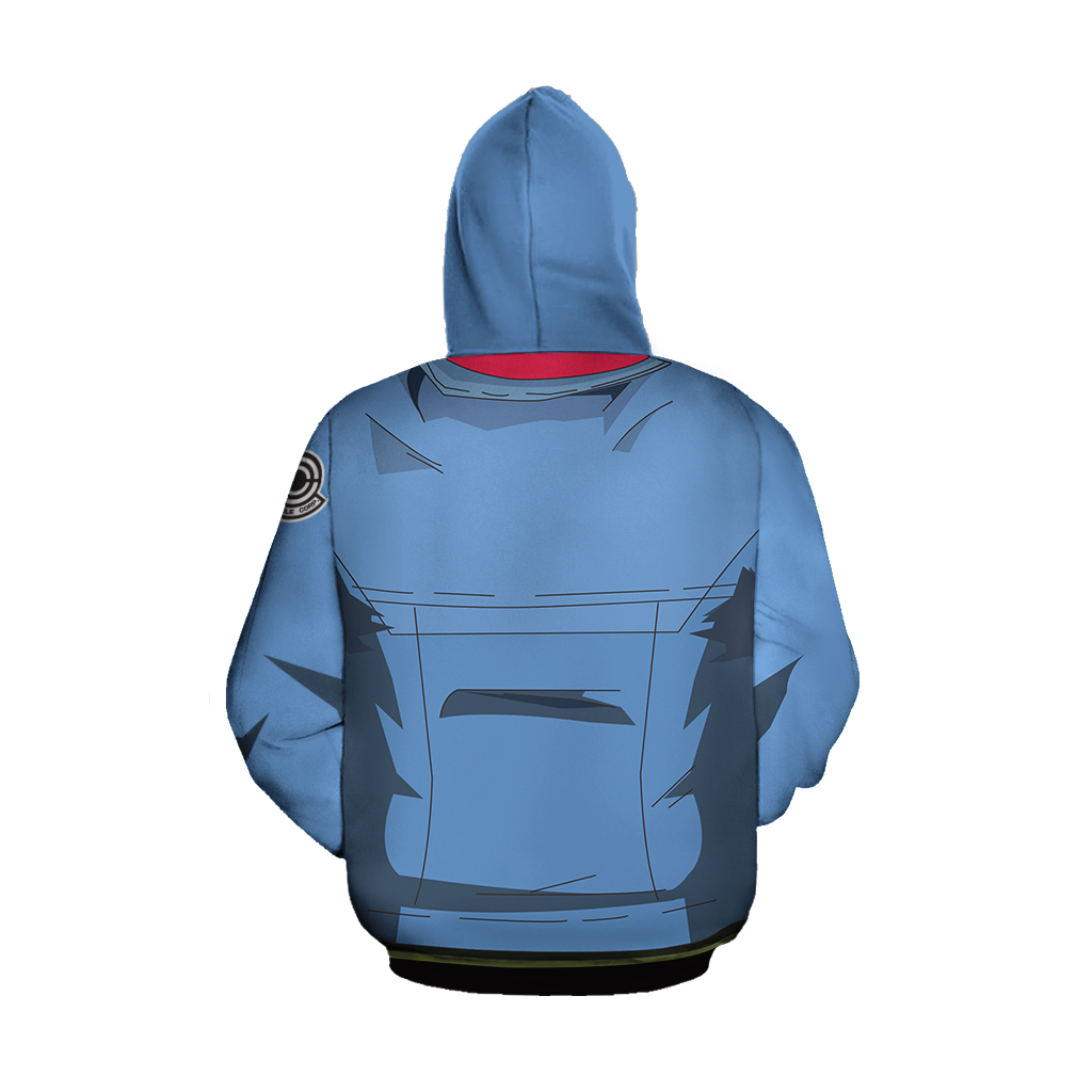 Dragon Ball Z Trunks Cosplay 3D Hoodie