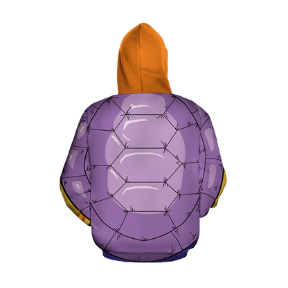 Dragon Ball Z Master Roshi Cosplay 3D Hoodie