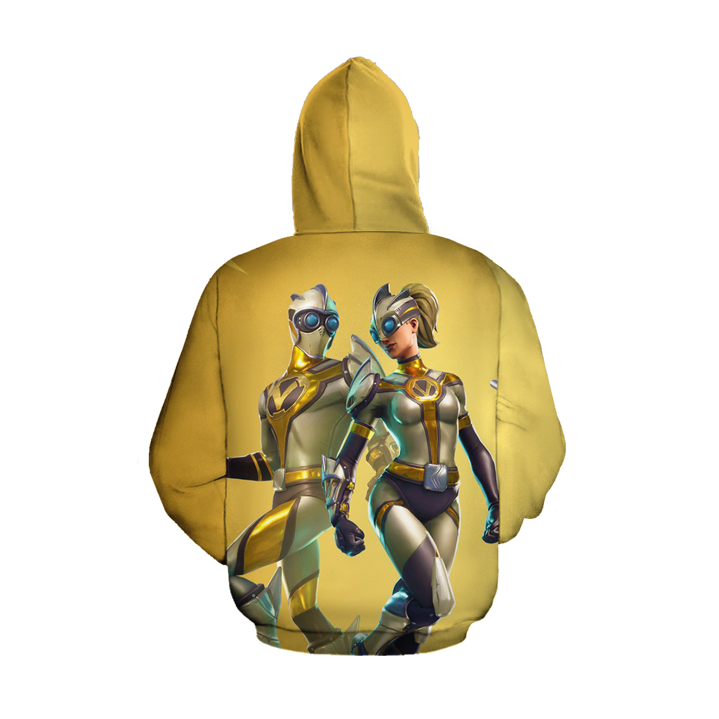 Fortnite Battle Royale Venture & Venturion Epic Skins 3D Hoodie