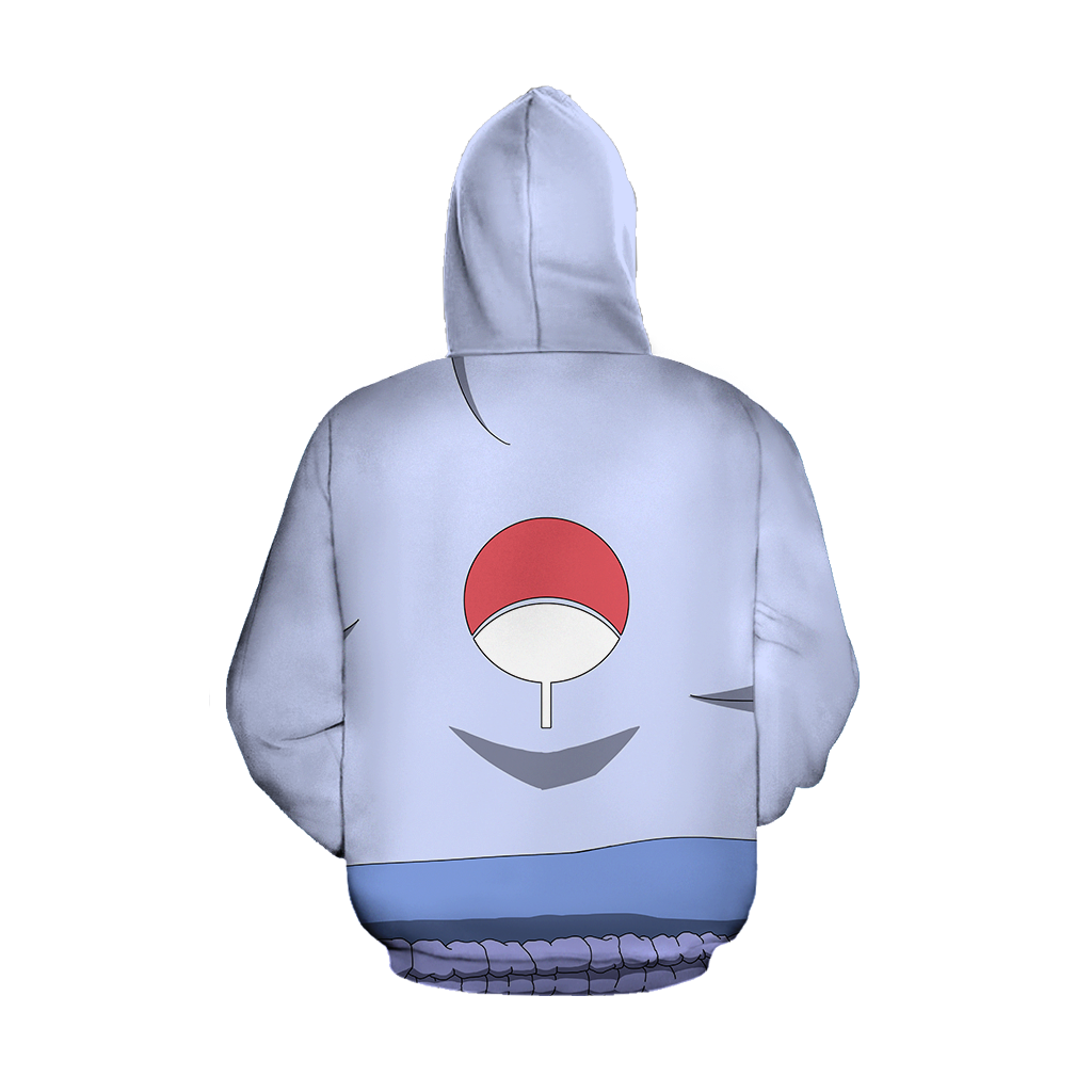 Naruto Uchiha Sasuke Cosplay 3D Hoodie