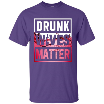 Drunk Wives Matter T-shirt Wine T-shirt Purple