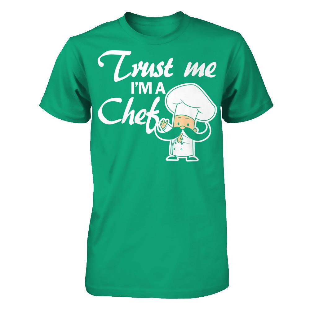Trust Me I'm A Chef Gildan - Short Sleeve Tee Kelly Green