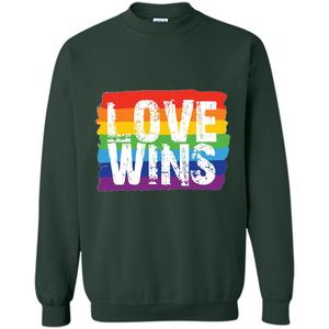 LGBTQ Pride T-shirt Love Wins