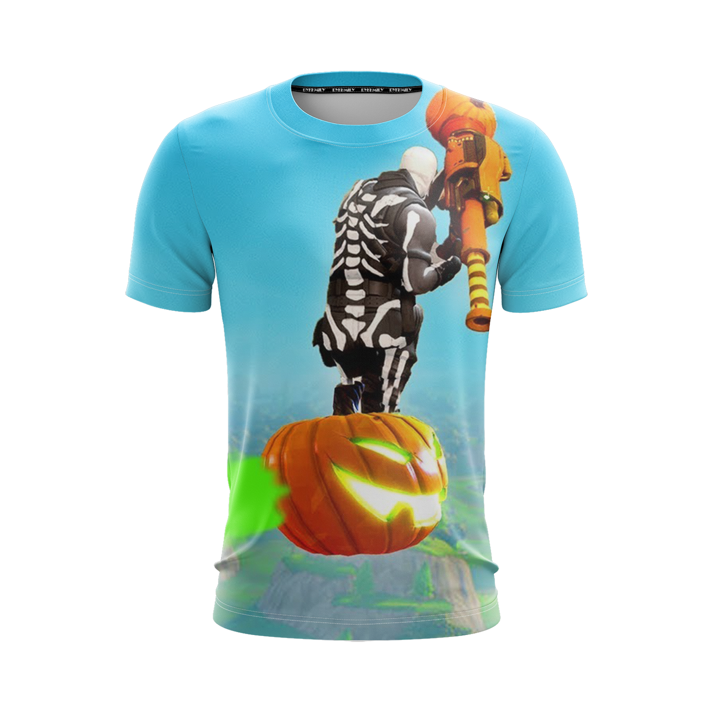 Fortnite Skull Trooper Unisex 3D T-shirt