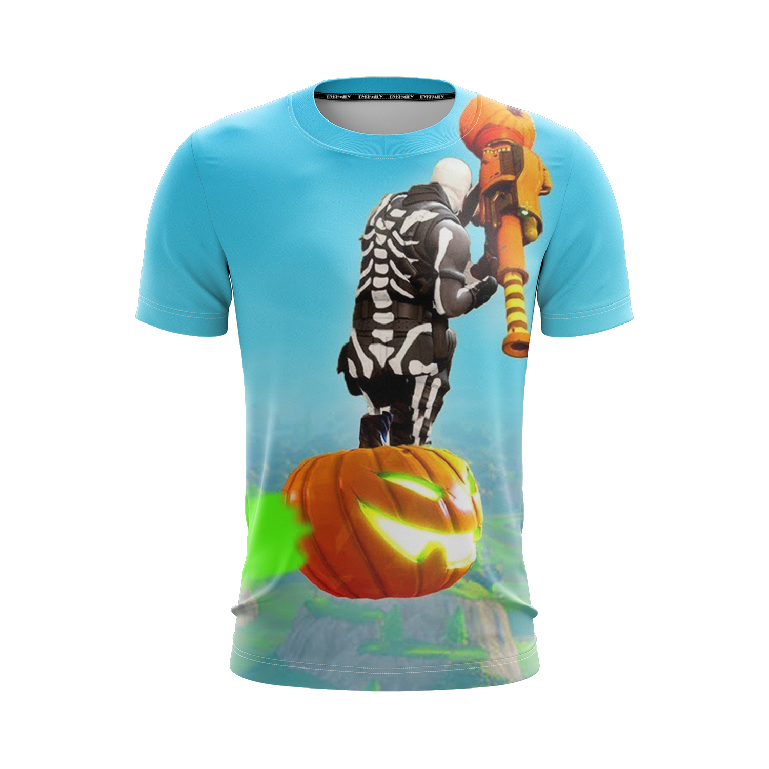 Fortnite Skull Trooper Unisex 3D T-shirt