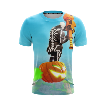 Fortnite Skull Trooper Unisex 3D T-shirt