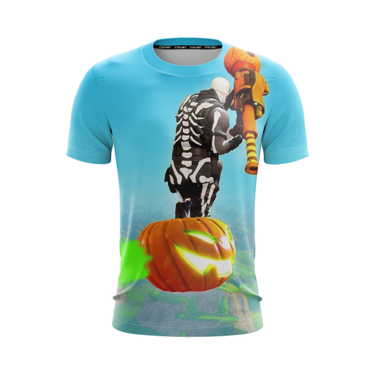 Fortnite Skull Trooper Unisex 3D T-shirt