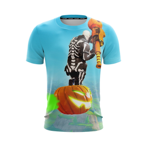 Fortnite Skull Trooper Skin Unisex 3D T-shirt