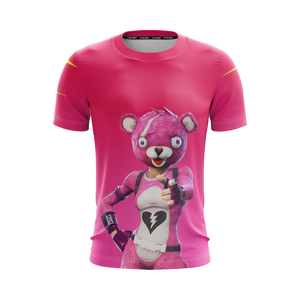 Fortnite Cuddle Team Leader Unisex 3D T-shirt