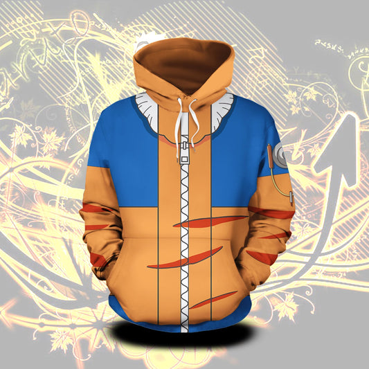 Naruto Cosplay 3D Hoodie