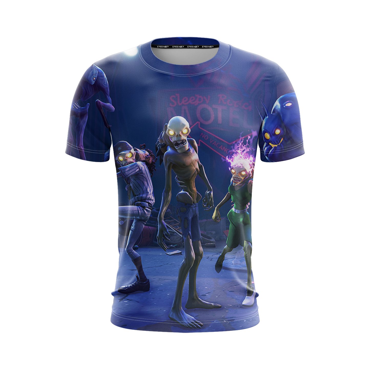 Fortnite Battle Royale Zombies Unisex 3D T-shirt