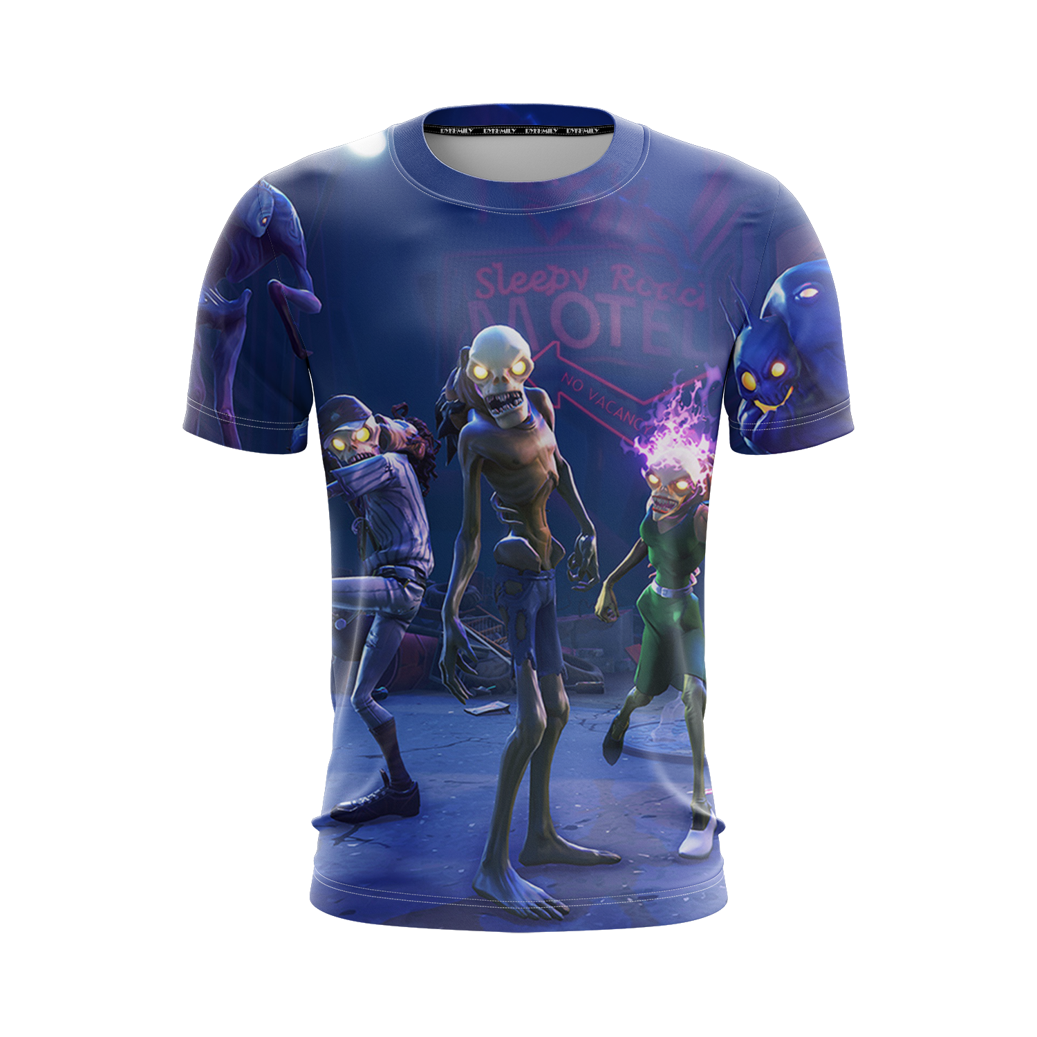 Fortnite Battle Royale Zombies Unisex 3D T-shirt