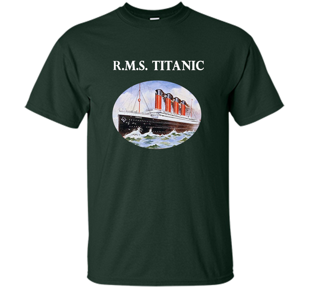 R.M.S. Titanic T-shirt Forest Green