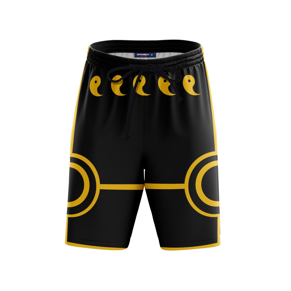 Naruto Six Paths Sage Mode (Black Ver.) Beach Short