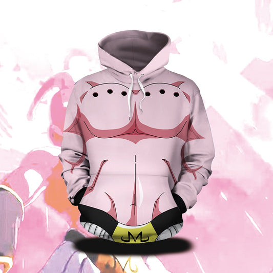 Dragon Ball Z Majin Buu Cosplay 3D Hoodie